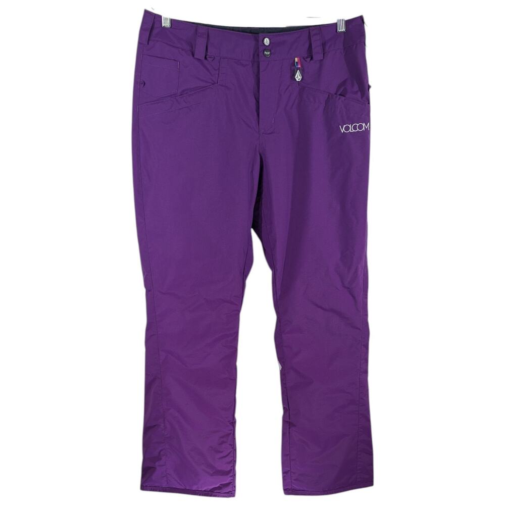 Volcom Purple Snow Pants Snowboarding Ski Insulated 5000 MM Nimbus Womens Large